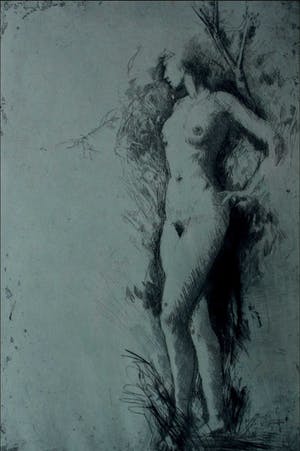 Theo Beerendonk - Ets: naakte dame kopen? Bied vanaf 45!