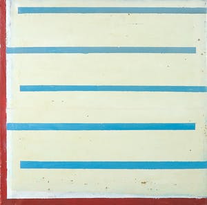 Dave Meijer - Olieverf op doek, Abstracte compositie kopen? Bied vanaf 1!