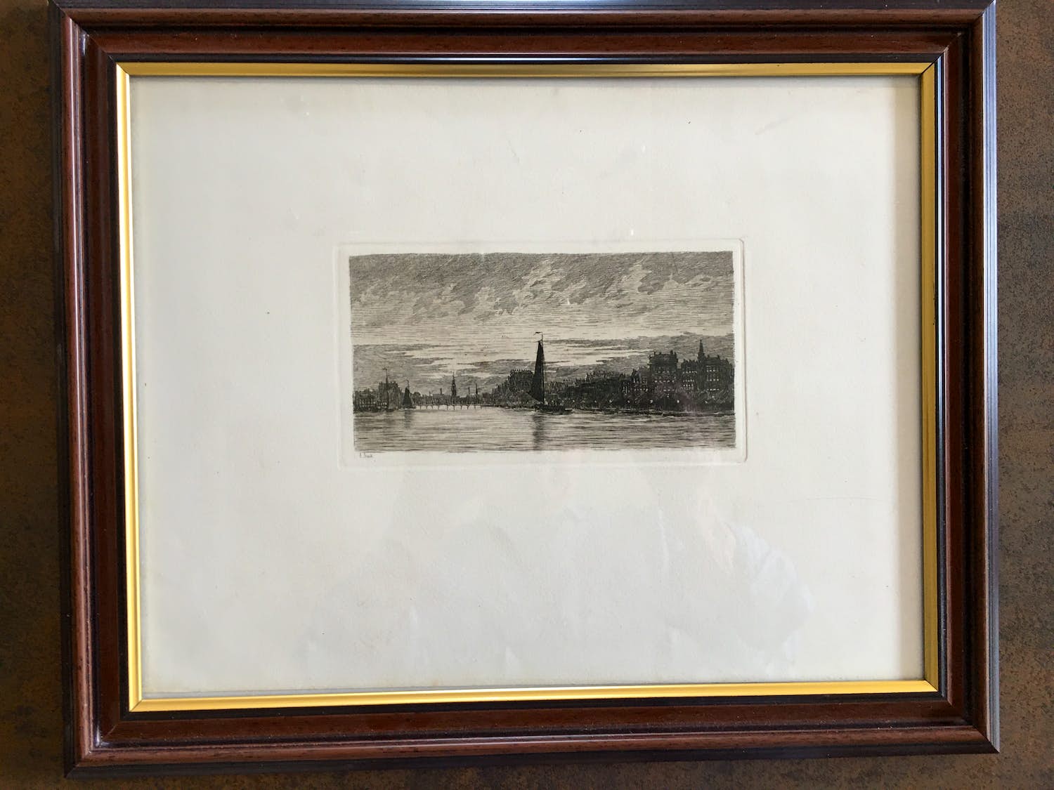 Elias Stark - Zicht op de Amstel verkocht voor € 50!