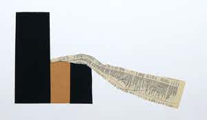 Tjeng Sit Oey - Collage, Zonder titel verkocht voor € 35!