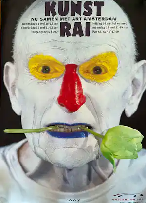 Anthon Beeke - Kunstrai affiche 1997 verkocht voor € 20!