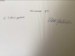 Klaas Gubbels - "Verlegen schaduwen" - complete portfolio kopen? Bied vanaf 399!