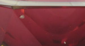 Flavio Poli - Fraai zevenkantig facet geslepen Sommerso glazen schaaltje kopen? Bied vanaf 10!