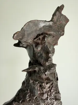 Theo van der Nahmer - bronzen sculptuur | 'Joffer' (Groot werk) kopen? Bied vanaf 1500!