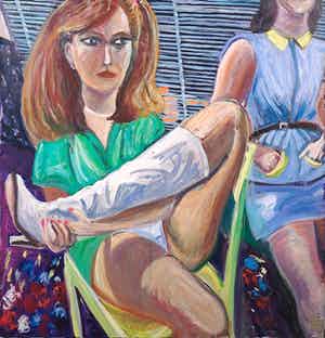 Bert Osinga - Olieverf op doek, Caro verkocht voor € 1!