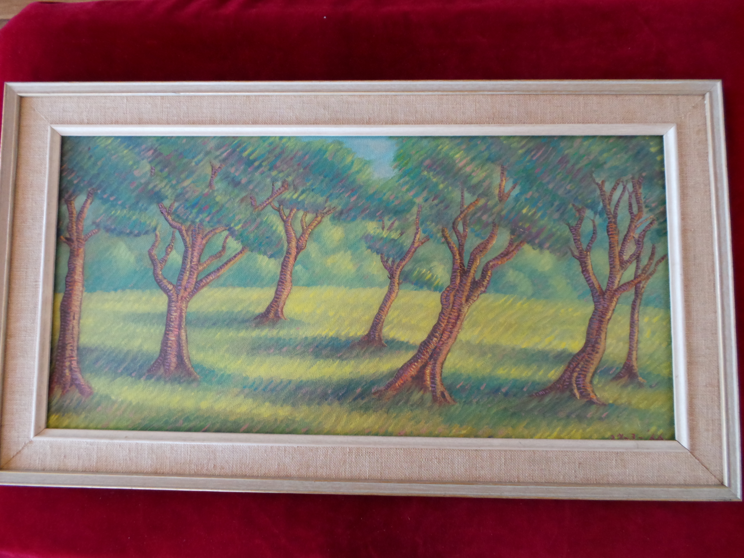 Niet of onleesbaar gesigneerd - Bosgezicht  kopen? Bied vanaf 1!