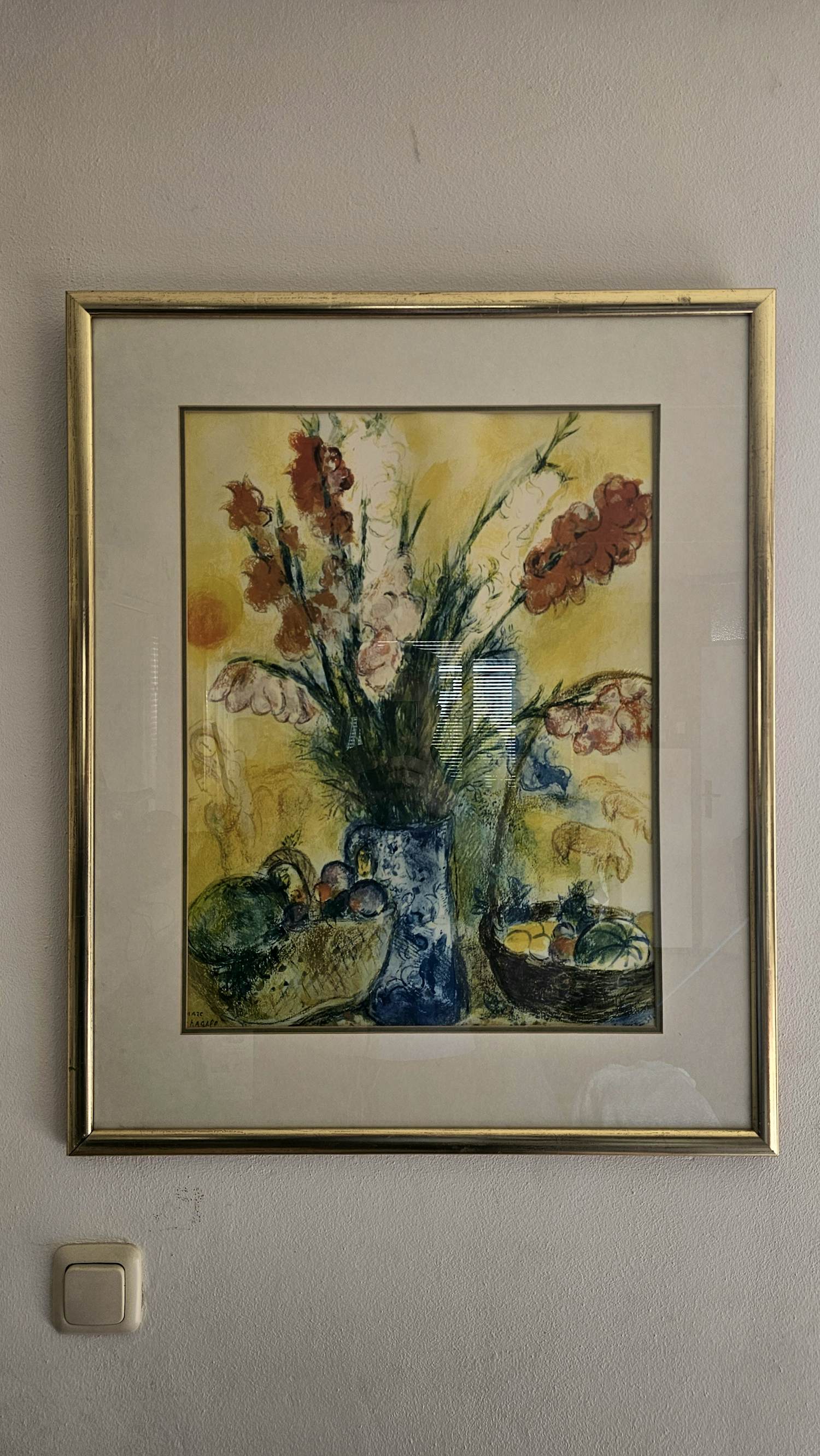 Marc Chagall - Les Glaïeuls kopen? Bied vanaf 75!