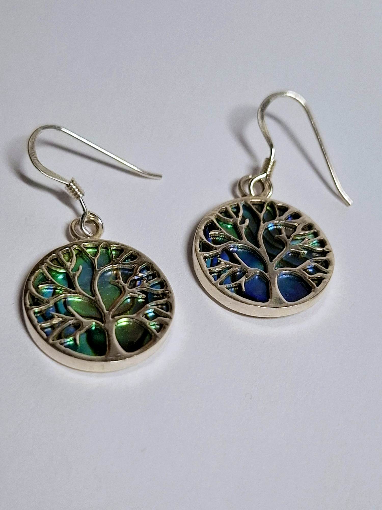 zilveren oorbellen Levensboom verkocht voor € 37!
