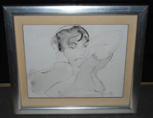 Rob Aussen - 2 aquarellen kopen? Bied vanaf 75!