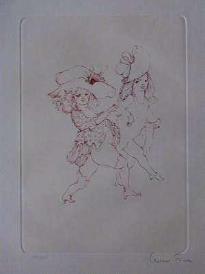 Leonor Fini - DEUX FILLES en COLERE kopen? Bied vanaf 80!