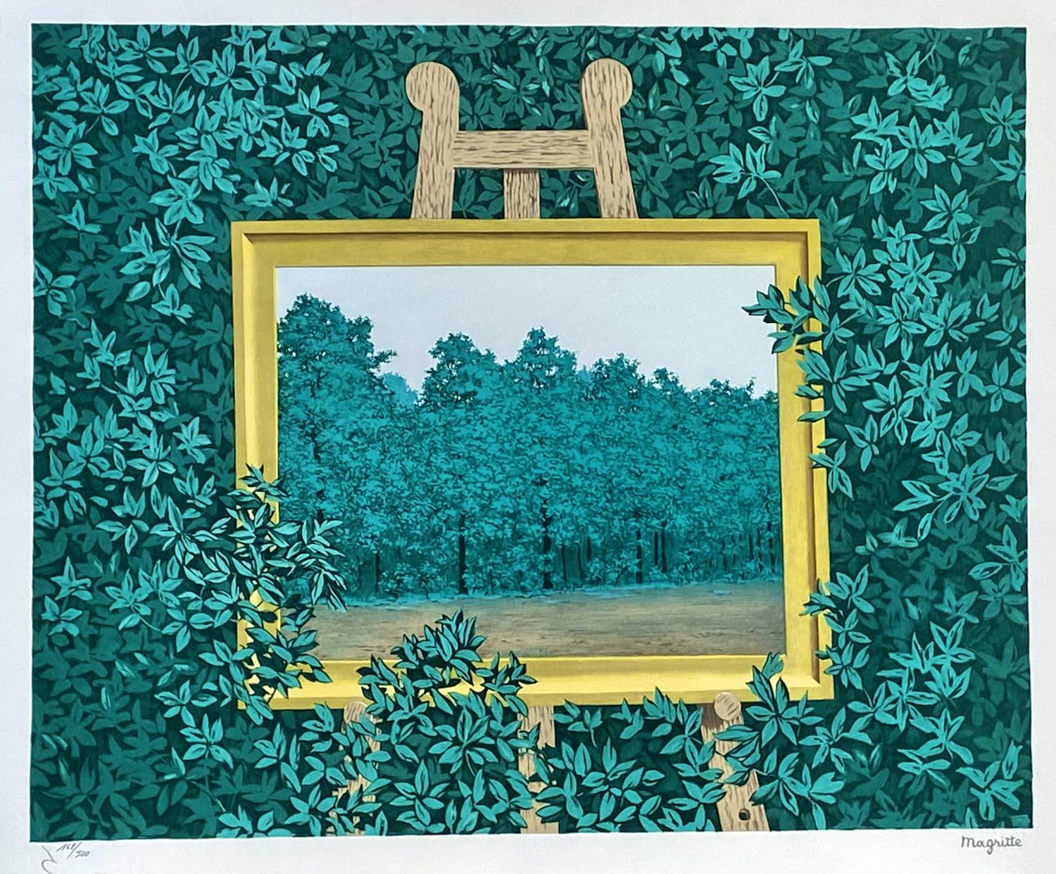 Rene Magritte - (naar) La cascade (1961) , Lithografie kaufen? Bieten Sie von 550!