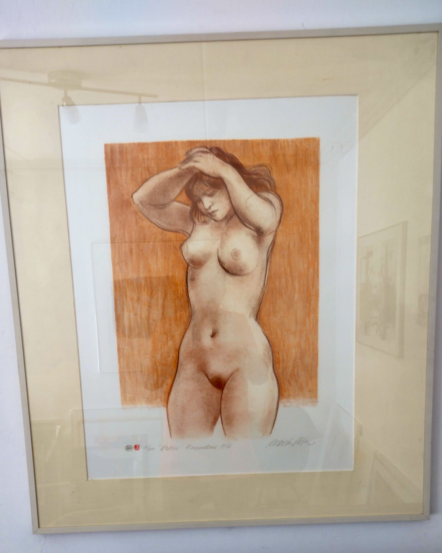 Enric Adsera Riba - Prachtig naakt uit 1996 verkocht voor € 85!