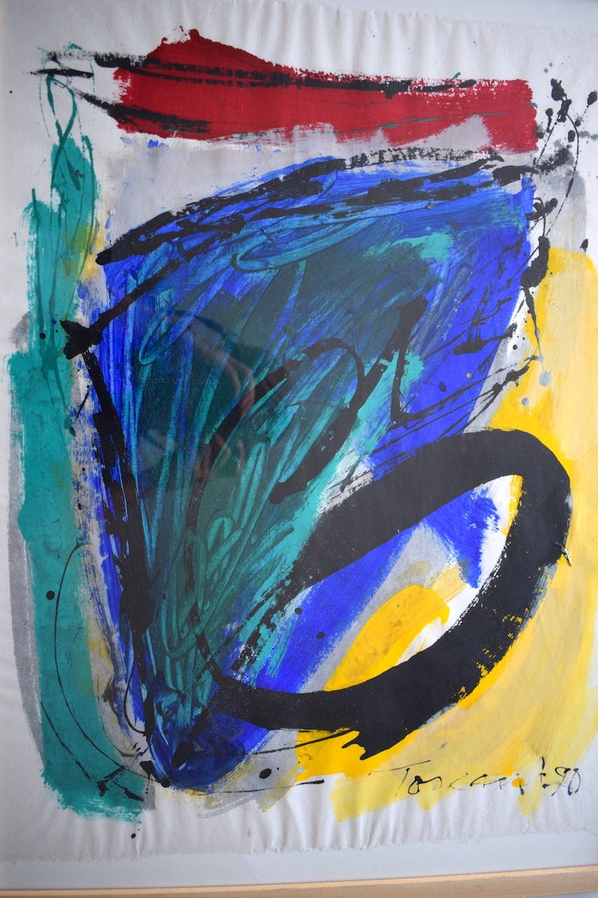 Bep Toscani - Gouache, Ingelijst kopen? Bied vanaf 199!