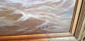 Hans Lenteman - Zeezicht kopen? Bied vanaf 150!