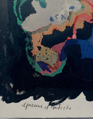 Karel Appel - La Femme, litho kopen? Bied vanaf 1000!