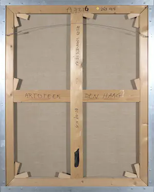 Rob van Essen - Olieverf op doek, Zonder titel IV - Ingelijst (Groot) kopen? Bied vanaf 1!