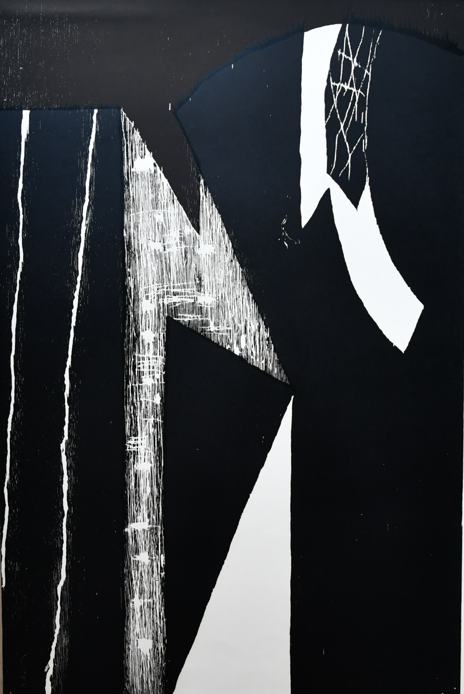 Guillaume Le Roy - Guillaume Le Roy # COMPOSITIE # groot formaat houtsnede, 1984, mint verkocht voor € 95!