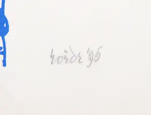 Jan Roede - Litho, Figuren aan tafeltjes kopen? Bied vanaf 50!