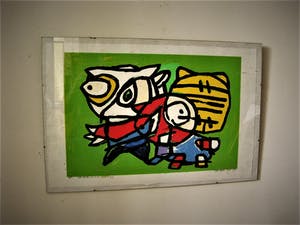 Jean Pierre Voogt - Amsterdam 2001 - E.A. exemplaar - "My crazy Family" gesigneerd met opdracht kopen? Bied vanaf 20!