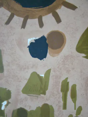 Roger Bissiere - Abstracte compositie - 1964 - Originele lithografie - Mourlot kopen? Bied vanaf 100!