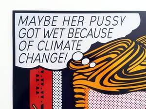 Jack Vissers - Maybe her pussy got wet because of climate change! - offset, gesign.101/125 kopen? Bied vanaf 50!