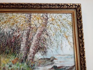 Hein Janning - Eendjes in /aan het water. kopen? Bied vanaf 40!