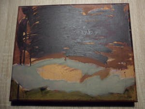 Petra Dekker - zonder titel, olieverf op doek 1989 in prima conditie kopen? Bied vanaf 30!