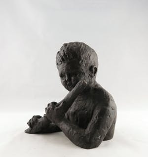 Bets van Wezel - Brons, Jongen met fluit kopen? Bied vanaf 1!