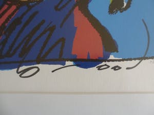 Herman Brood - Ingelijste zeefdruk: Nee niet nu kopen? Bied vanaf 250!