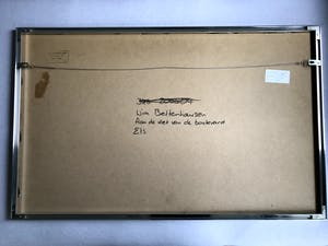 Wim Bettenhausen - Aan de voet van de boulevard (Grote ets met aquatint) kopen? Bied vanaf 139!