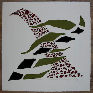 Simon Vinkenoog - Twee handgesigneerde litho's - 1993 kopen? Bied vanaf 99!