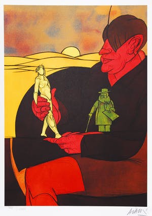 Valerio Adami - Statuette kopen? Bied vanaf 25!