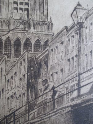 Herman Heuff - Grote ets Utrecht domtoren kopen? Bied vanaf 35!