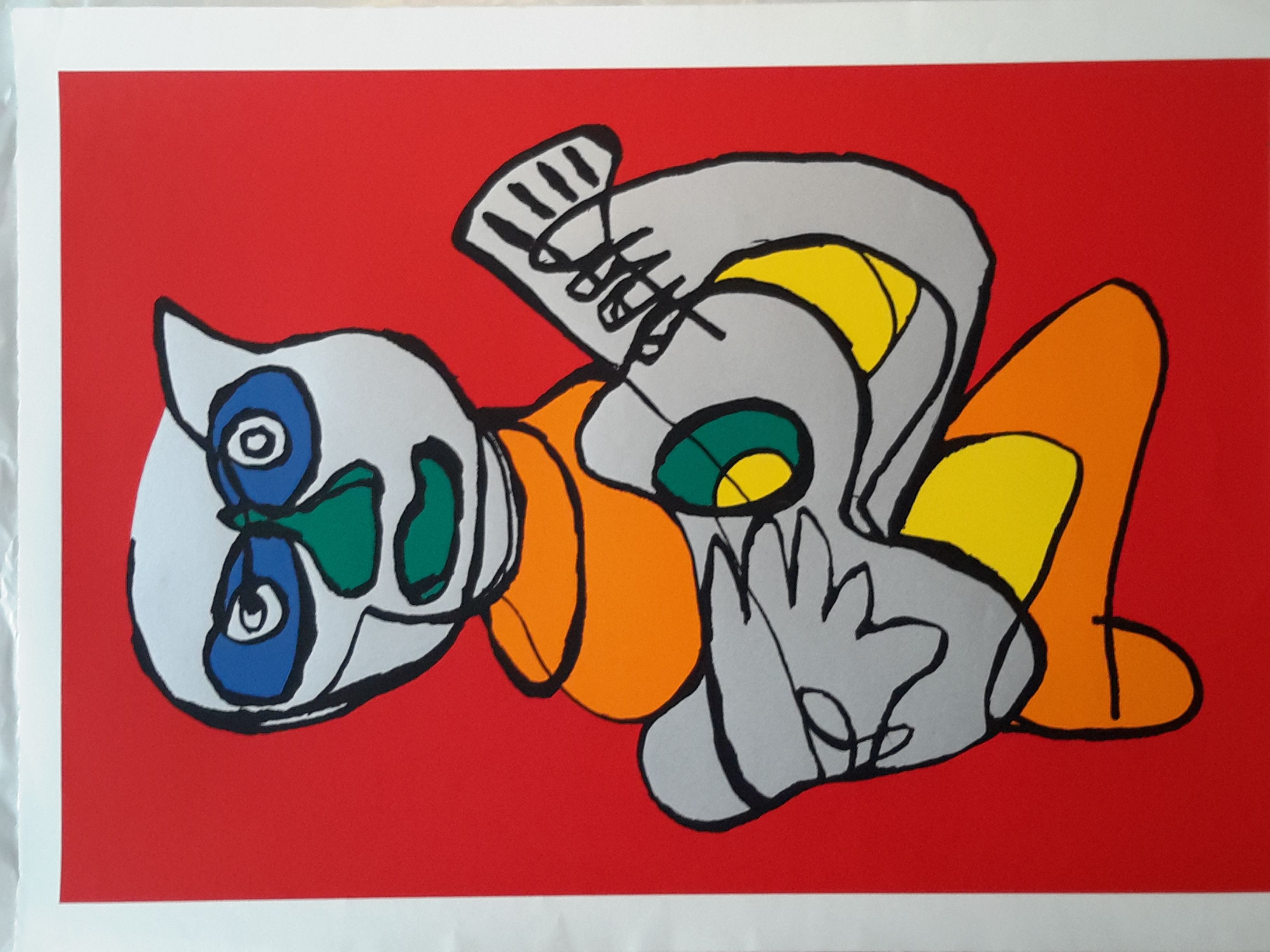 Karel Appel - Karel appel redcap singing hands kopen? Bied vanaf 1250!