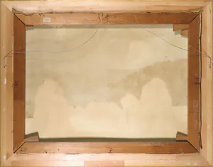 Max Nordt - Olieverf op doek, Korenschoven - Ingelijst kopen? Bied vanaf 1!