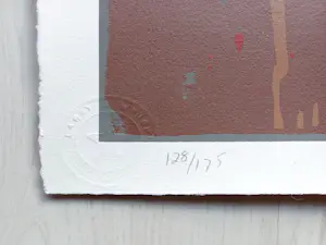 Larry Poons - Siebdruck - Auflage von 175 - signiert - nummeriert - (76 x 56 cm) kopen? Bied vanaf 399!