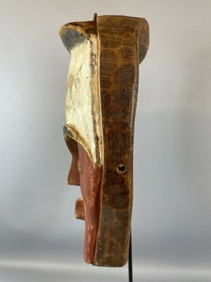 Teke - 210864 - Old Tribal used African Teke mask - Congo. kopen? Bied vanaf 45!