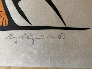 Goyce Kakegamic - Rain Dance Zeefdruk 37/70 kopen? Bied vanaf 40!