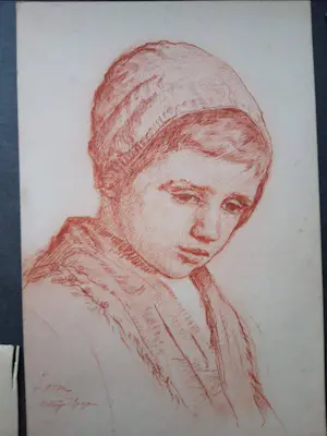 Matthijs Hage - 4 tekeningen kopen? Bied vanaf 50!