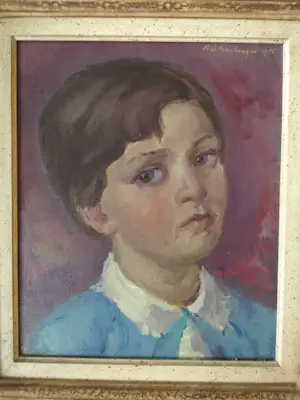 Elie Neuburger - Portret van een meisje kopen? Bied vanaf 250!