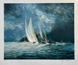 Francois D'Izarny - Voiliers en mer kopen? Bied vanaf 30!