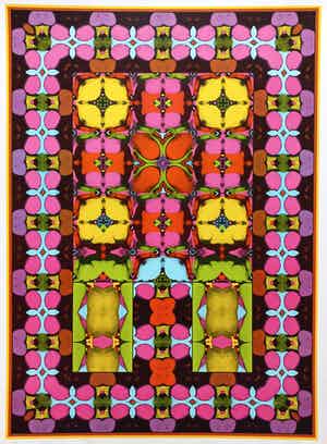 Shinkichi Tajiri - My secret garden no 2, gesigneerde offset verkocht voor € 75!