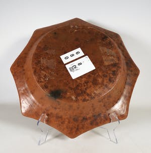 Niet of onleesbaar gesigneerd - Aardewerken schaal kopen? Bied vanaf 1!