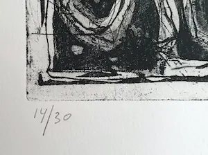 Lucebert - Ets: Paradijs & gedicht (1981) kopen? Bied vanaf 150!