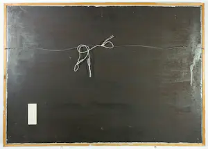 Harmen Klaas Post - Olieverf op paneel, Rietvelden a/d Lek - Ingelijst kopen? Bied vanaf 150!