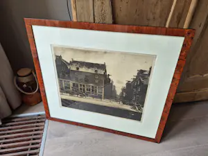 Willem Witsen - Ets, Joden Houttuinen Amsterdam - gesigneerd kopen? Bied vanaf 495!