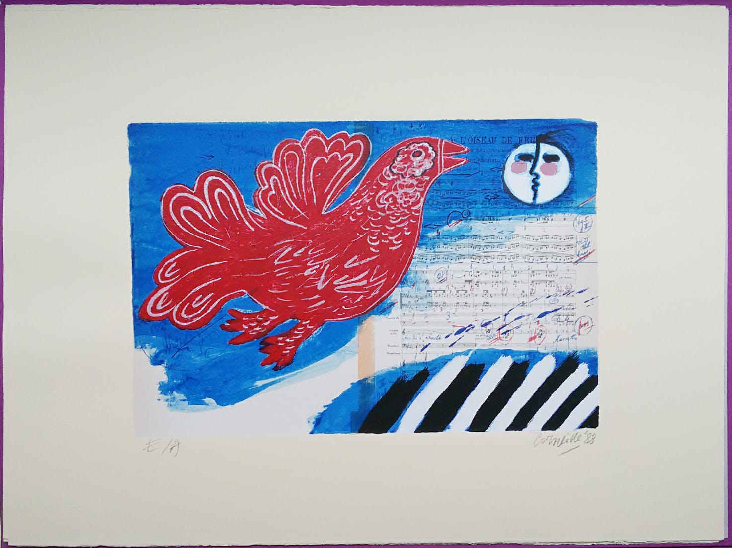 Corneille - Complete “100 jaar Concertgebouw” portfolio met 6 zeefdrukken kopen? Bied vanaf 1000!