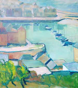 Thierry Veltman - Haven van Fecamp, |Normandië, Frankrijk verkocht voor € 200!