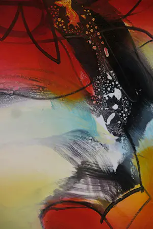 Pieter Vermeulen - Acryl op doek, Overlapping (Groot) kopen? Bied vanaf 250!