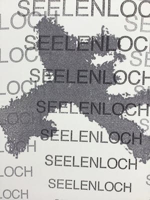 Anne Semler - Zeefdruk, titel Seelenloch, hand gesigneerd, oplage 12/35 kopen? Bied vanaf 15!